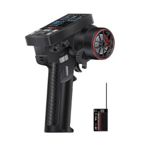 Hotrc CT 10B Remote Controller 10 Channel Gun Control 2.4G Receiver for FPV Drones RC Cars and Boats