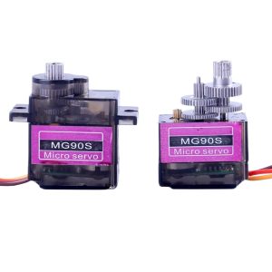 Mg90S Metal Gear Servo 3D Freewing 450 Electric Direct Drive MG90 Servo Enhanced Version 360 Degree