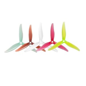Qianfeng 51366 MCK V3 Racing Blade Propeller 5inch FPV Flower Flying Durable Explosive Yellow Green Propellers