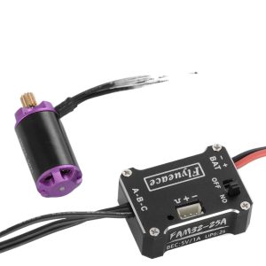 External Rotor Brushless Motor and ESC Combo for SCX24 FMS Camel Cup Series RC Car Modification