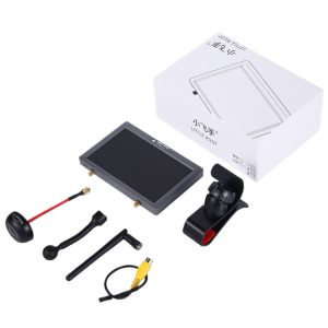 Eagle Eye Sharp Vision Little Flyer 4th Generation FPV Snowflake Screen 5.8G Dual Receiver DVR Low Latency Built-In Battery