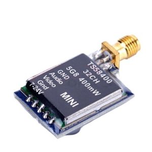 New 5.8G 400mW 40 Channel AV Wireless Mini Transmitter for FPV Drones TS58400