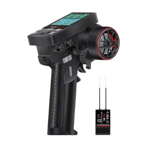 HOTRC CT8B Remote Control 8 Channel 24G Color Screen for RC Car Boat Tank VRC Simulator
