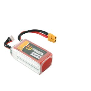 بطارية ليثيوم بوليمر HJ Model 75C بجهد 14.8 فولت وسعة 1300 مللي أمبير ساعة للدرونات السباقية FPV مع موصل XT30