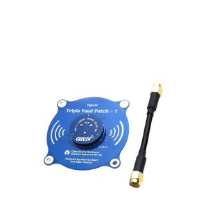 Triple Feed 5.8G Antenna 9.4DBI Left Right Spin Compatible for Fat Shark FPV Transmit Receive