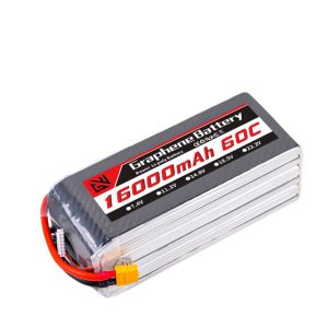 GW 6S 22.2V 16000mAh 60C FPV Lipo Battery for 10 inch 13 inch Drones RC Models