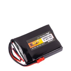 Eagle King Lithium Battery 2S 7.4V 2600Mah 8C for Spektrum Dx7S Remote Control Aircraft Model