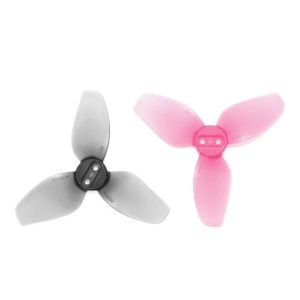 Hqprop 2X1.6X3 Neo 2 Positive and 2 Negative Three Blade Drone Propeller Pink