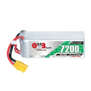 LiPo-акумулятор GNB High Energy на 7200 мА·год, 6S, 22,2 В, 70 C для моделей автомобілів, кораблів та гелікоптерів