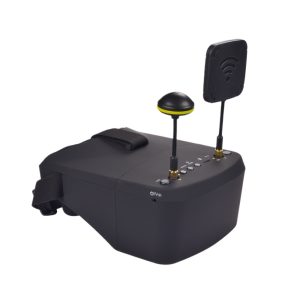 LS-800D 5.8G FPV Headset Goggles 5 Inch HD Display for Drone Race Gaming