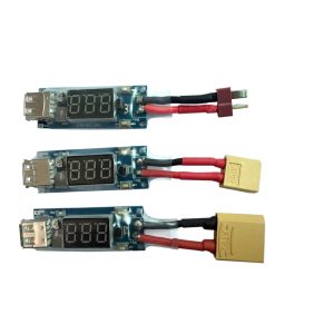 FPV Drone Lipo to USB Converter 5V 2A Output 74V 40V Wide Voltage Input Charger Module for RC Quadcopter