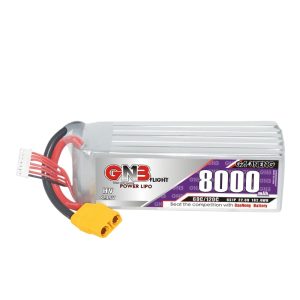 LiPo-акумулятор GNB High Energy 8000 мА·год 6S 22,8 В 60C для квадрокоптерів FPV та радіокерованих апаратів