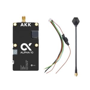 Akk Alpha10 10W 4.9G 5.8G Image Transmission Ultra Wide Band 80Ch VTX