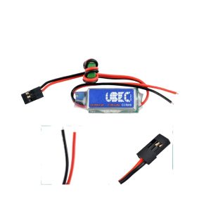 Aircraft Model BEC UBEC 3A 5V Fully Shielded Anti Interference Switching Power Supply 2 6S Step Down Module