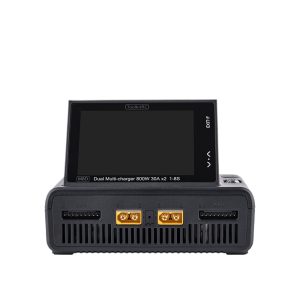 ToolkitRC M8D Dual Charger Touch Color Screen High Power Input UAV Battery Balance Charger