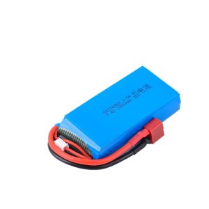 G500 MN128 Power Battery 7.4V 2500mAh 25C Large Capacity 2S Lithium Battery SM-3P Plug RC Drone