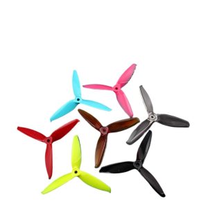GEMFAN Ganfeng 5152 3 Blade High Efficiency FPV Racing Propeller Black 1 Bag