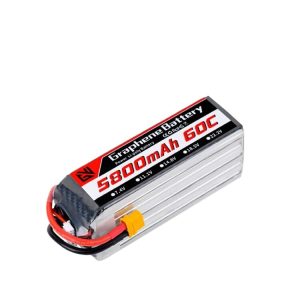 GW 22.2V 5800mAh 6S 60C High Rate LiPo Battery for 7 8 9 Inch FPV Drones Universal