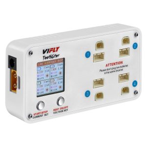 Зарядное устройство Vifly Toothstor для аккумуляторов 2S – совместимо с разъемами BT3.0 и XH2.54