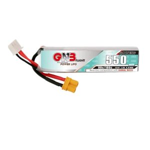 Gaoneng GNB 550mAh 2S 7.4V 90C Lipo Battery for FPV Drone Model Aircraft