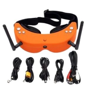 Skyzone SKY01S 58G 48CH FPV Goggles with Head Tracking Auto Frequency Search PAL Support for FPV Racing Drone