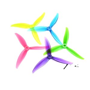HQPROP MCK Joint Edition 5.1 inch 3 Leaf Racing Flower FPV Propeller 2 Positive 2 Reverse