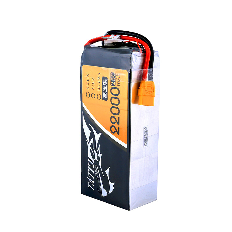 TATTU HV 22000mAh 25C 6S1P XT90-S LiPo Battery for UAV Plant Protection Mapping - Image 4