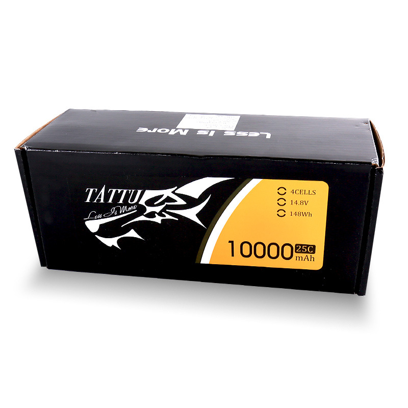 Tattu 10000mAh 25C 14.8V 4S LiPo Battery for FPV Drone Agricultural UAV - Image 3