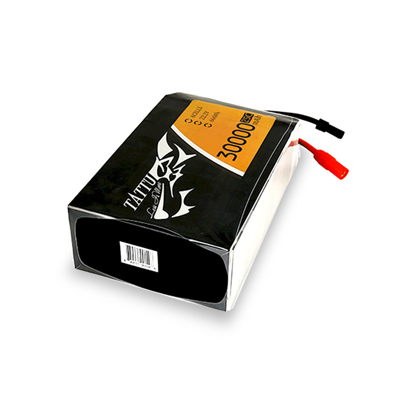 TATTU 30000mAh High Capacity 22.2V 6S 5C LiPo Battery XT90S F for Plant Protection Mapping Security UAV Drone - Image 2