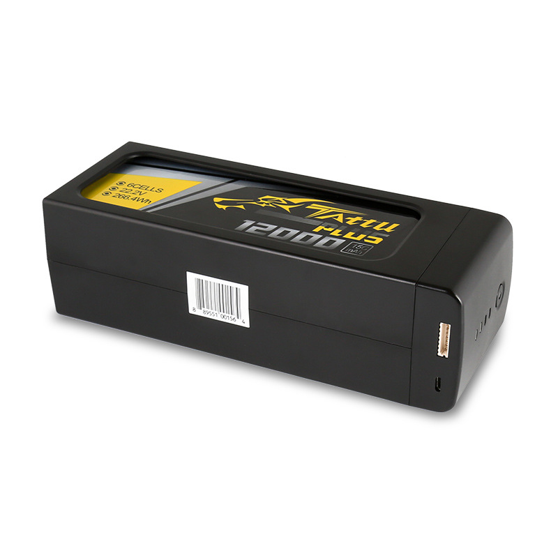 Tattu 12000mAh 6S 22.8V 15C Smart Lipo Battery with AS150 XT150 Plugs for Plant Protection Mapping Security Drones - Image 4