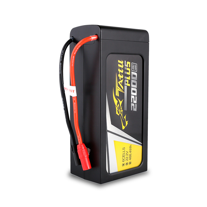 TATTU 22000mAh 25C 22 2V 6S Lipo Battery AS150 XT150 Plug for Intelligent Drones RC Model Aircraft - Image 3