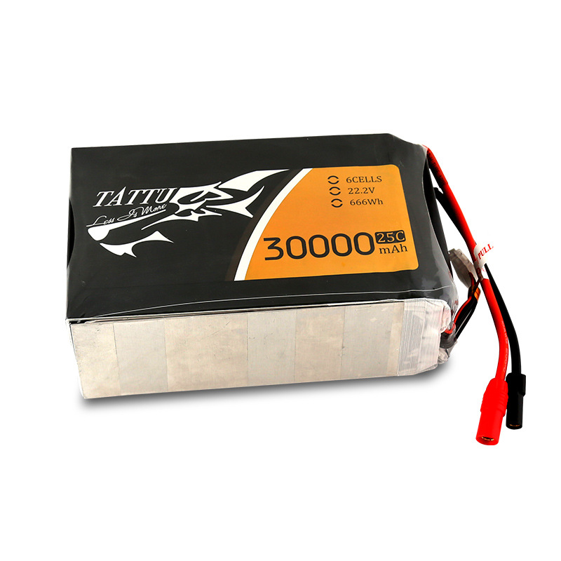 TATTU 30000mAh High Capacity 22.2V 6S 5C LiPo Battery XT90S F for Plant Protection Mapping Security UAV Drone - Image 5