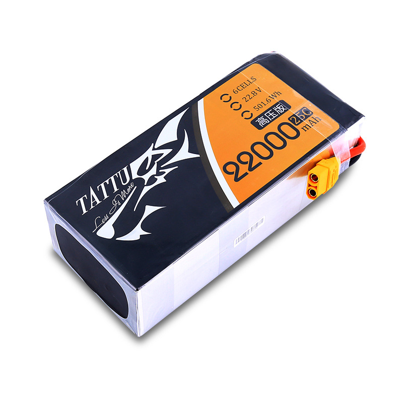 TATTU HV 22000mAh 25C 6S1P XT90-S LiPo Battery for UAV Plant Protection Mapping - Image 5