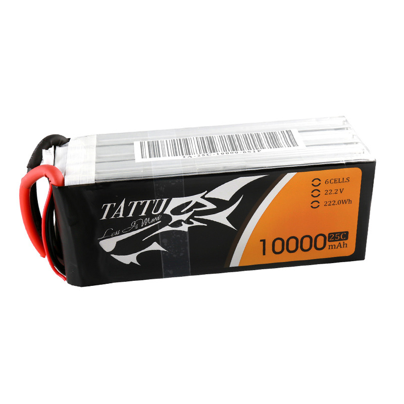 Акумулятор Grignard TATTU ємністю 8000 мА·год та 10000 мА·год, 6S, 22,2 В з роз’ємом XT90S для модельних літаків та дронів для захисту рослин - Image 5
