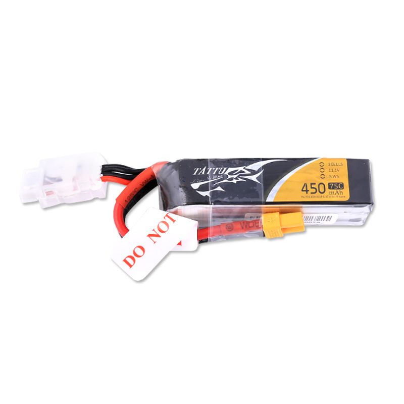 TATTU 300 450мАг 1S 2S 3S акумулятори з високою швидкістю розряду для FPV-дронів - Image 5