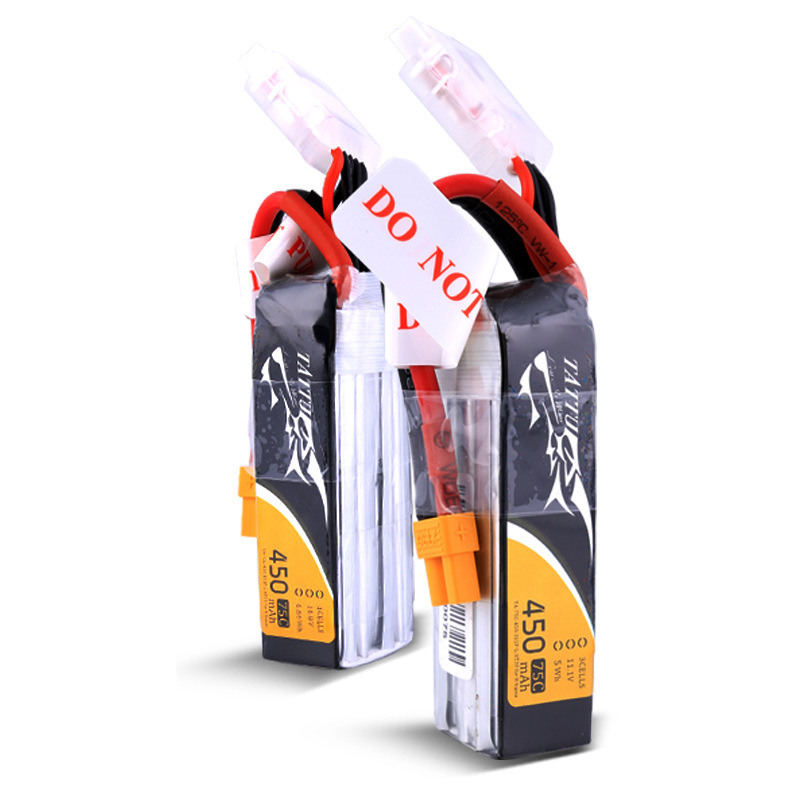 TATTU 300 450мАг 1S 2S 3S акумулятори з високою швидкістю розряду для FPV-дронів - Image 4