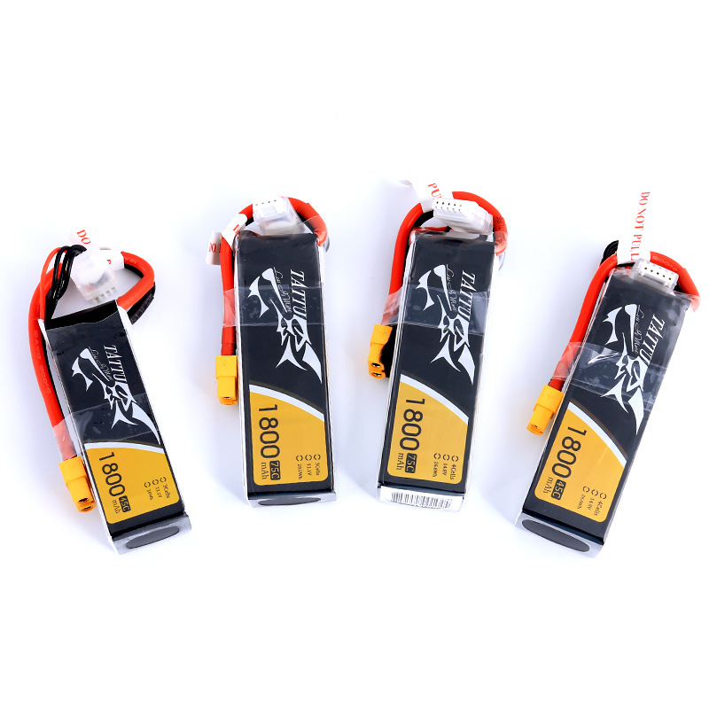 TATTU RLINE 1800mAh 95C 4S1P XT60 Lipo Battery for FPV Racing Drone Model Airplane - Image 2