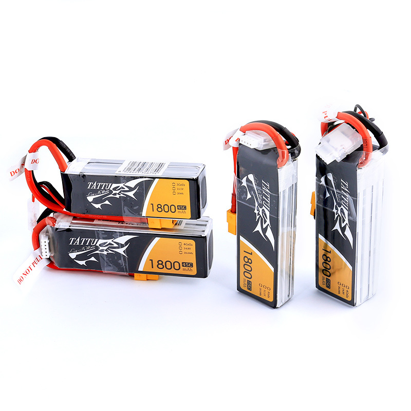 TATTU RLINE 1800mAh 95C 4S1P XT60 Lipo Battery for FPV Racing Drone Model Airplane - Image 4