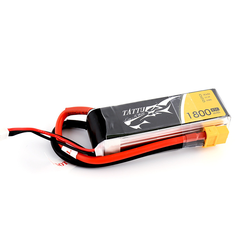 TATTU RLINE 1800mAh 95C 4S1P XT60 Lipo Battery for FPV Racing Drone Model Airplane - Image 5
