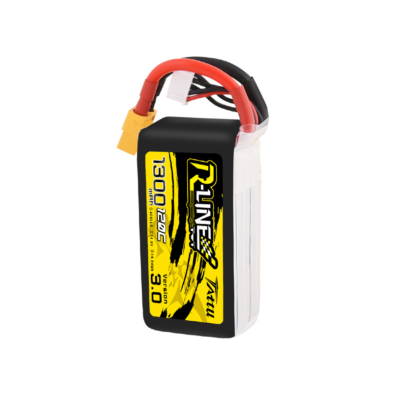 Grignard R-Line 4S 6S 1300–1400 mAh FPV-Lithiumbatterie mit 120C und XT60-Anschluss für 5-Zoll-Reise-Drohnen - Image 4