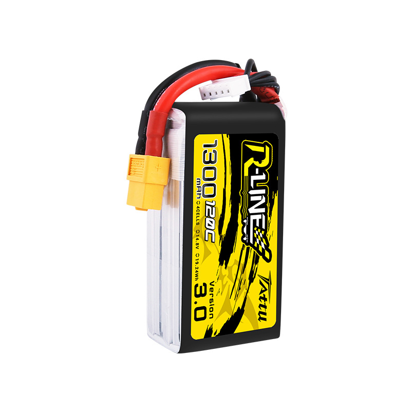 Grignard R-Line 4S 6S 1300–1400 mAh FPV-Lithiumbatterie mit 120C und XT60-Anschluss für 5-Zoll-Reise-Drohnen - Image 3