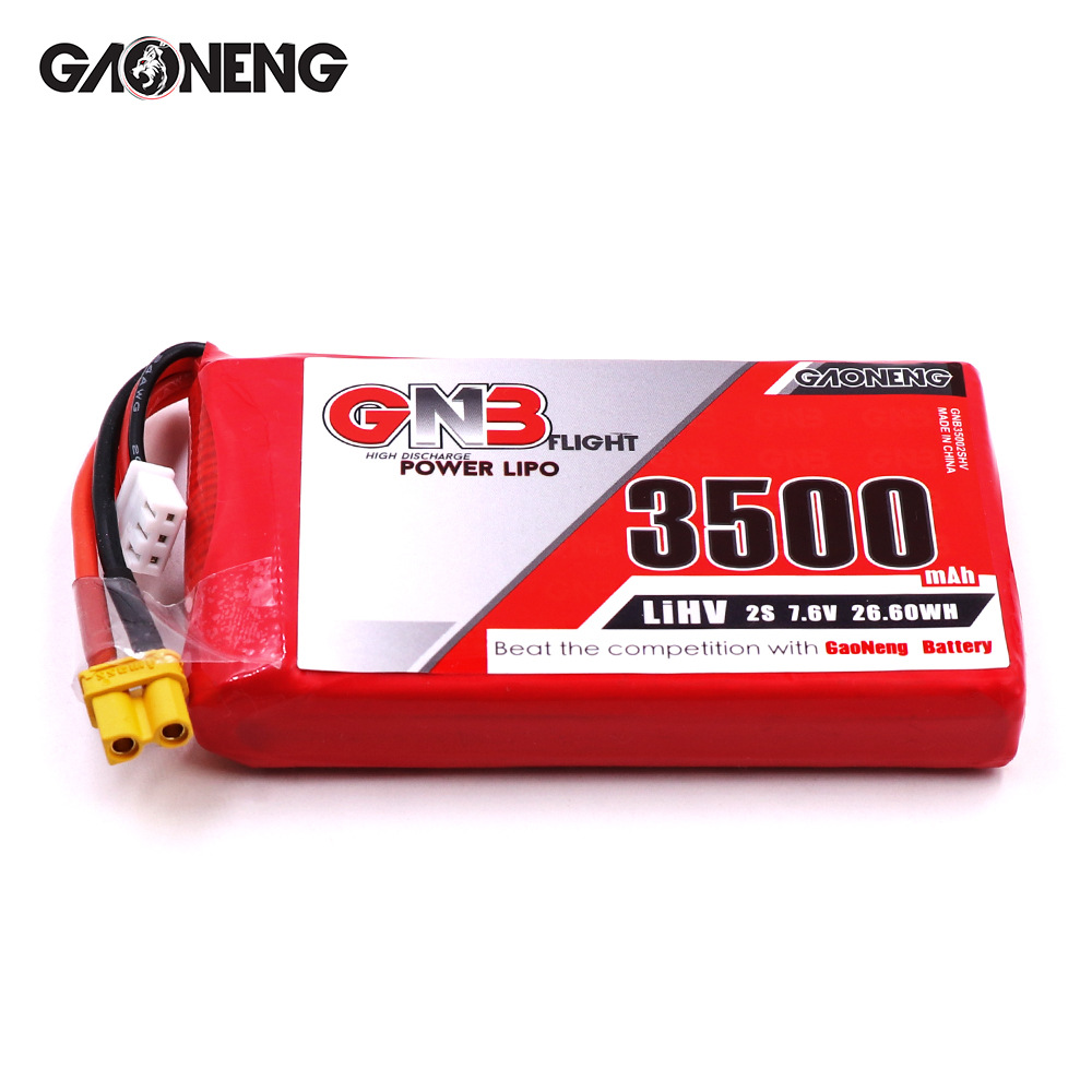 GNB 3500 mAh 2S 7,6 V 5C HV LiPo-Akku für den QX7-Fernsteuerungssender von GAONENG - Image 3