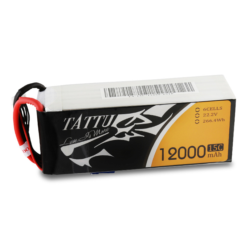 Grignard Tattu 12000mAh High Capacity 22.2V 6S1P Plant Protection Surveying FPV Drone Lipo Battery - Image 4