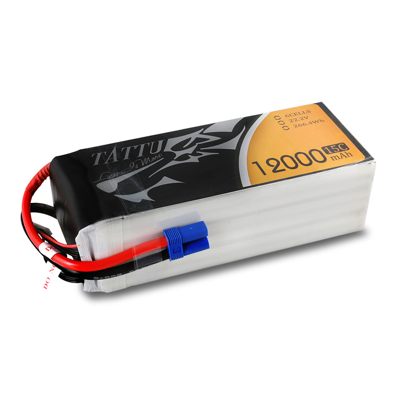 Grignard Tattu 12000mAh High Capacity 22.2V 6S1P Plant Protection Surveying FPV Drone Lipo Battery - Image 2