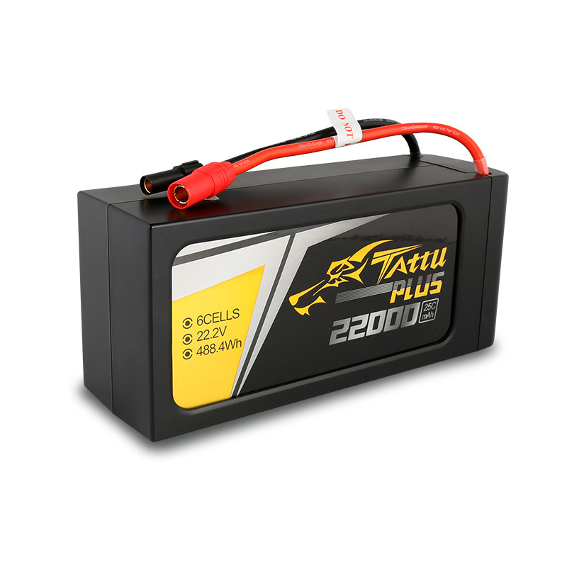 TATTU 22000mAh 25C 22.2V AS150 XT150 Plug Smart Drone Battery for Remote Control Aircraft - Image 5