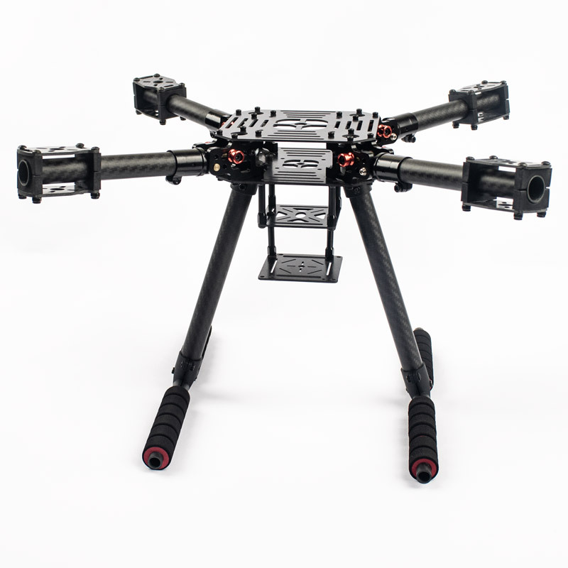 LX350 PRO Carbon Fiber Umbrella Folding Quadcopter Frame Kit F450 E350 F330 Compatible Multi Axis Aerial Photography - Image 3