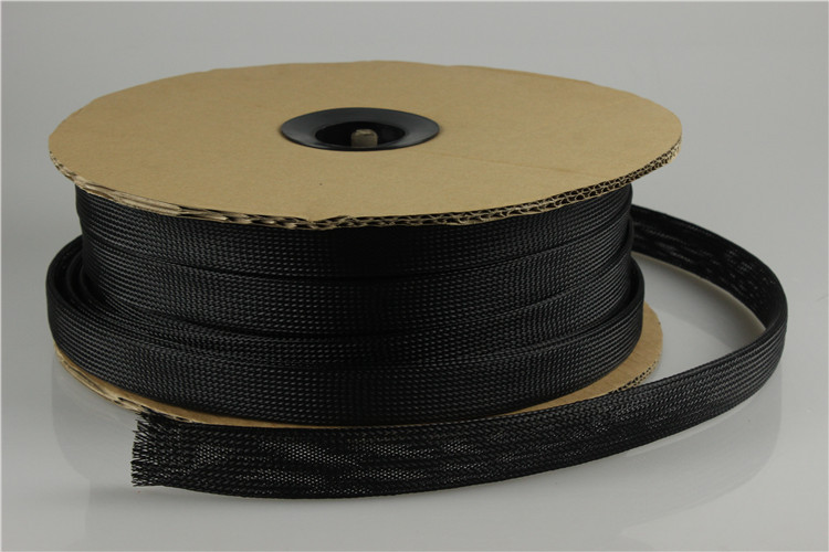 Black Telescopic Braided Tube 8mm 10mm Snakeskin Wire Sleeve for Plant Protection Machine FPV Drone Wiring Storage - Image 2