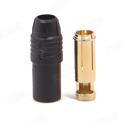 Amass AS150 7mm Gold Plated Fire Flame Plug Connector for RC UAV Battery - Image 5