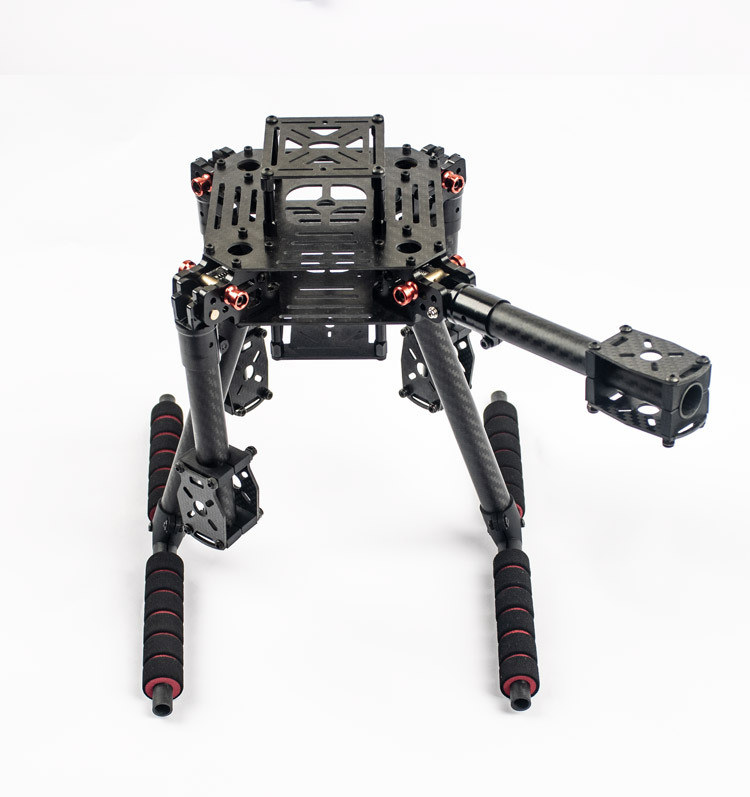 LX350 PRO Carbon Fiber Umbrella Folding Quadcopter Frame Kit F450 E350 F330 Compatible Multi Axis Aerial Photography - Image 5