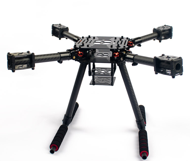 LX350 PRO Carbon Fiber Umbrella Folding Quadcopter Frame Kit F450 E350 F330 Compatible Multi Axis Aerial Photography - Image 4